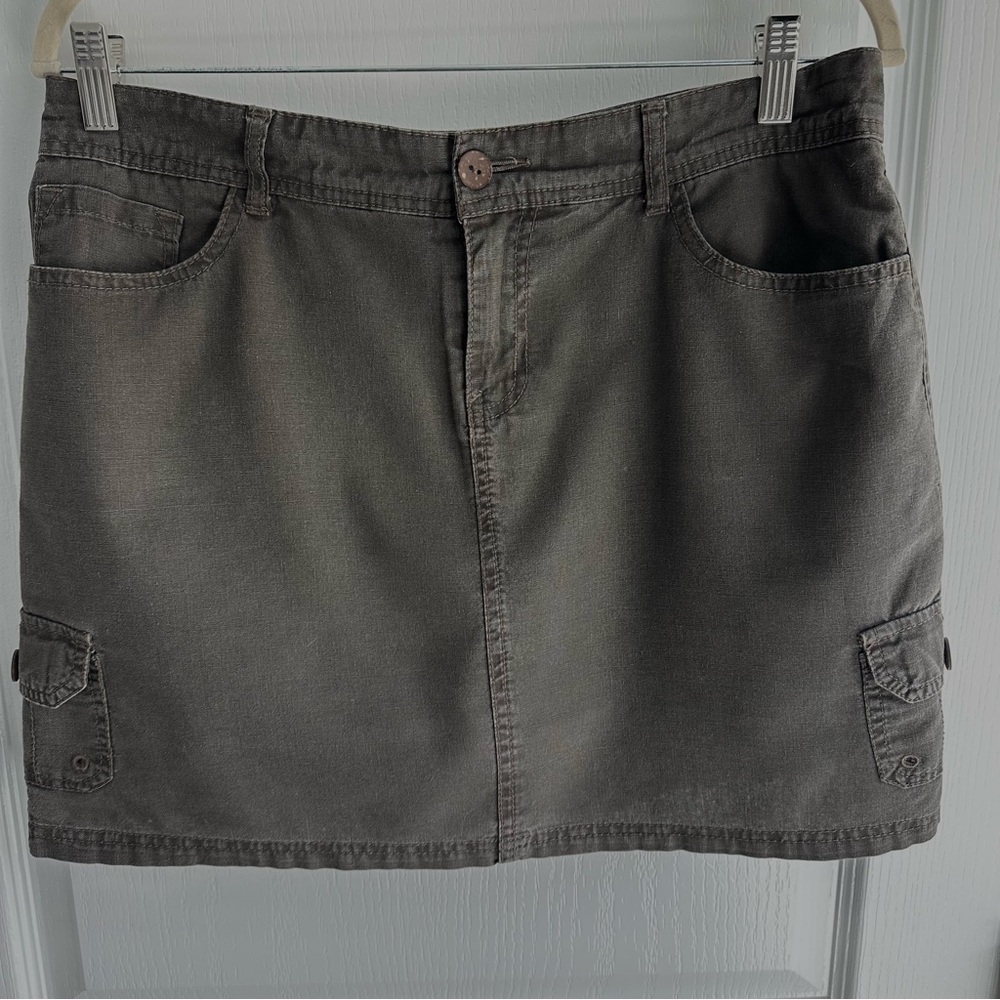 Sonoma Hiking Skort Brown Denim Size 8
